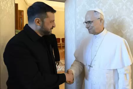 Papa Le�n XIV convers� por tel�fono con Volodymyr Zelenski