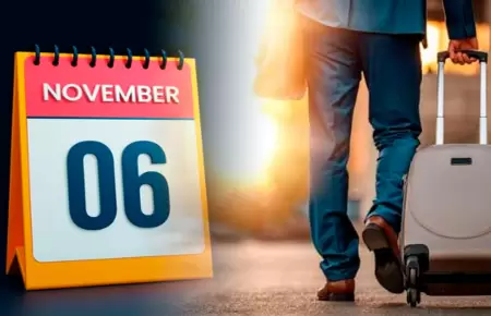 D�a no laborable el 6 de noviembre.