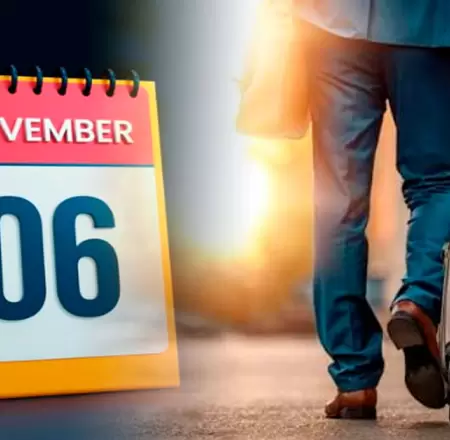 D�a no laborable el 6 de noviembre.