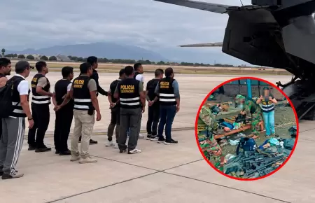Trabajo conjunto dio duro golpe a la miner�a ilegal.