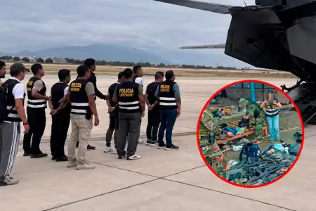 Trabajo conjunto dio duro golpe a la miner�a ilegal.