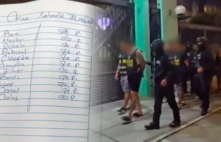 Polic�a incaut� armas durante operativo en Puente Piedra.