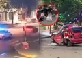 Tragedia en Argentina: joven muere al chocar contra un �rbol tras intentar escapar de un control de tr�nsito