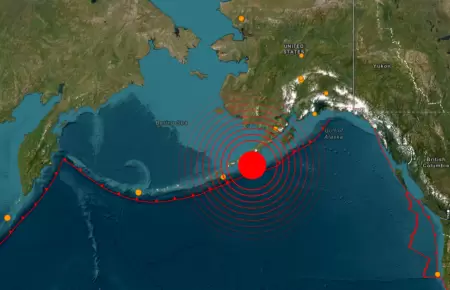 Sismo de magnitud 5.0 sacude Alaska