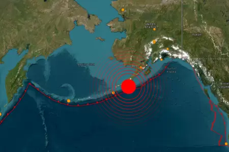 Sismo de magnitud 5.0 sacude Alaska