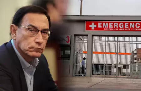 Mart�n Vizcarra se encuentra en UCI