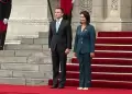 Keiko Fujimori recibe a Daniel Noboa en Palacio para el XVII Gabinete Binacional Per�-Ecuador