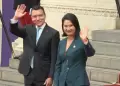 Keiko Fujimori recibe a Daniel Noboa en Palacio para el XVII Gabinete Binacional Per�-Ecuador