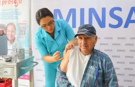 Campa�a de vacunaci�n del Minsa