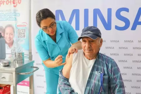Campa�a de vacunaci�n del Minsa