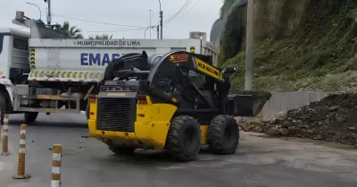 Derrumbe en la bajada Armend�riz