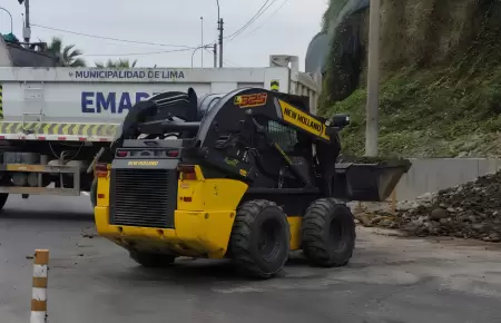 Derrumbe en la bajada Armend�riz