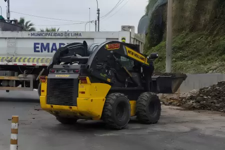 Derrumbe en la bajada Armend�riz