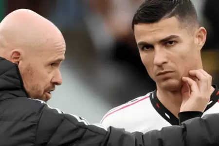Erik Ten Hag arremete contra Cristiano Ronaldo