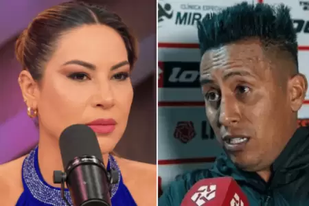 Pamela L�pez enviar� carta notarial a Christian Cueva