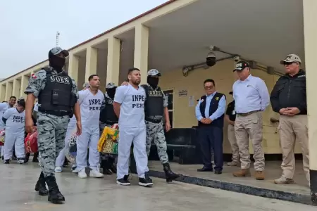 Siete internos trasladados como parte de las medidas del Comando Unificado