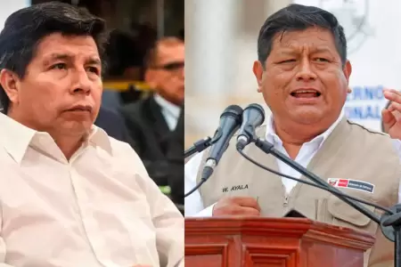 Pedro Castillo / Walter Ayala.