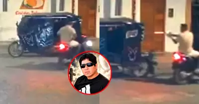 V�ctima se trasladaba en mototaxi.