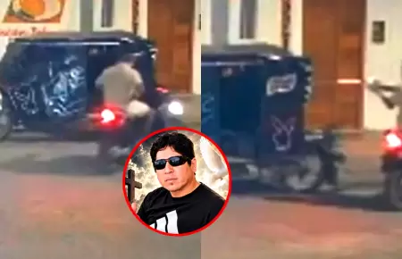 V�ctima se trasladaba en mototaxi.