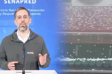 Chile registra fuerte granizada y lluvias intensas.