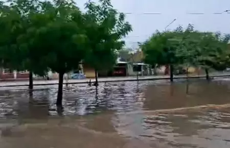 Fuertes lluvias seguir�n azotando Piura durante esta semana.