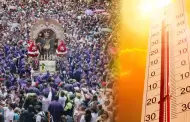 Señor de los Milagros: reportan hasta 600 atenciones médicas por golpes de calor durante procesiones