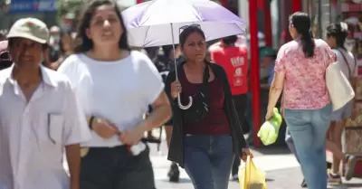 El Senamhi indic� que las condiciones clim�ticas actuales generar�n temperaturas