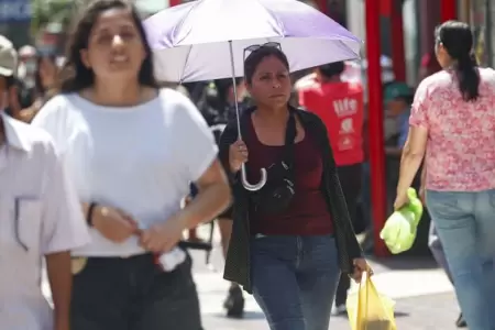 El Senamhi indic� que las condiciones clim�ticas actuales generar�n temperaturas