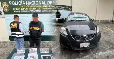 'Negro Coco' fue detenido en SJL.