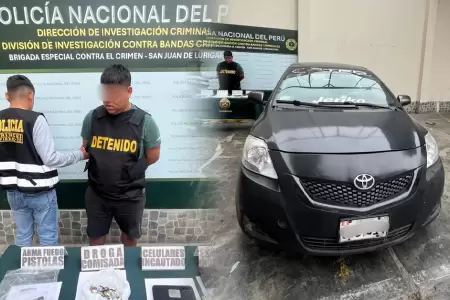 'Negro Coco' fue detenido en SJL.