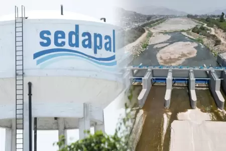 Sedapal confirm� que no habr�a desabastecimiento de agua.