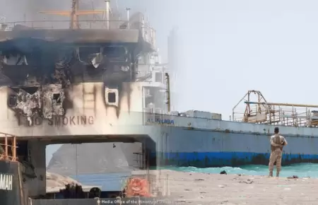 Denuncian muerte de ocho pescadores en Yemen.