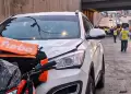 Ate: motociclista fallece en el bypass de Ceres Medio tras chocar con una camioneta