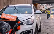 Ate: motociclista fallece en el bypass de Ceres Medio tras choque con una camioneta