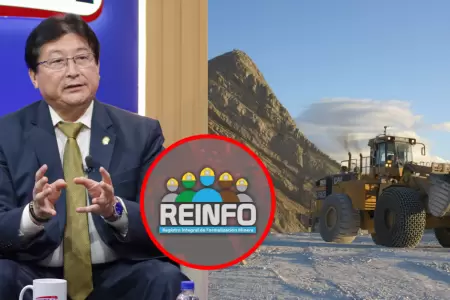 Minem anuncia el fin del Reinfo para el 31 de diciembre de 2026