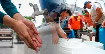 Corte de agua, seg�n Sedapal.