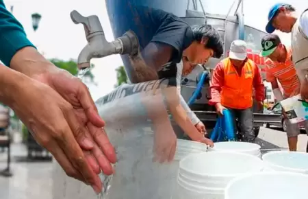 Corte de agua, seg�n Sedapal.