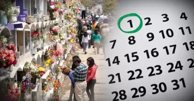 Feriado del 1 de noviembre en Per�