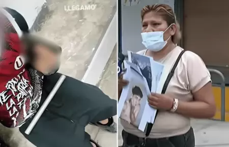 Madres de familia de colegio de Los Olivos denuncian extorsi�n de menor a alumno