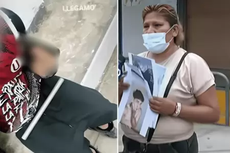 Madres de familia de colegio de Los Olivos denuncian extorsi�n de menor a alumno