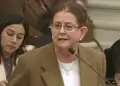 Senadora Lourdes Alcorta confronta a oposici�n: "Les importa un pepino a ustedes el Per�"