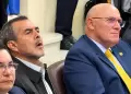 Calisto Giampietri e Iber Marav� se sientan juntos en el Senado tras tenso altercado: silencio marca el reencuentro
