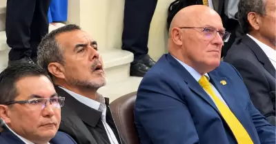 Calisto Giampietri e Iber Marav� se sientan juntos