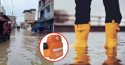 Mochila de emergencia para el fen�meno El Ni�o