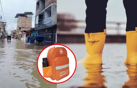 Mochila de emergencia para el fen�meno El Ni�o