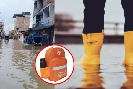 Mochila de emergencia para el fen�meno El Ni�o