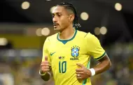 Raphinha deja Brasil antes de tiempo por el muslo