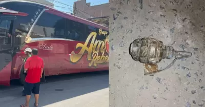 Orquesta Amor Rebelde suspende sus shows tras hallar una granada activa cerca de