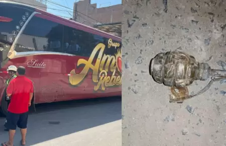 Orquesta Amor Rebelde suspende sus shows tras hallar una granada activa cerca de