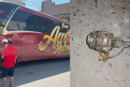 Orquesta Amor Rebelde suspende sus shows tras hallar una granada activa cerca de